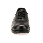 Lawrence Leather Sneaker // Black (Euro: 42)