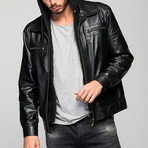 Hoodie Jacket // Black (L)