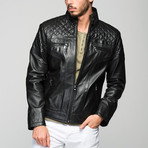 Moto Jacket // Black (L)