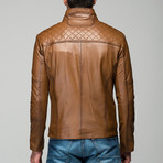 Checkered Jacket // Antique Brown (L)