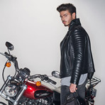 Leather Jacket // Black (M)