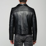 Leather Jacket // Black (L)