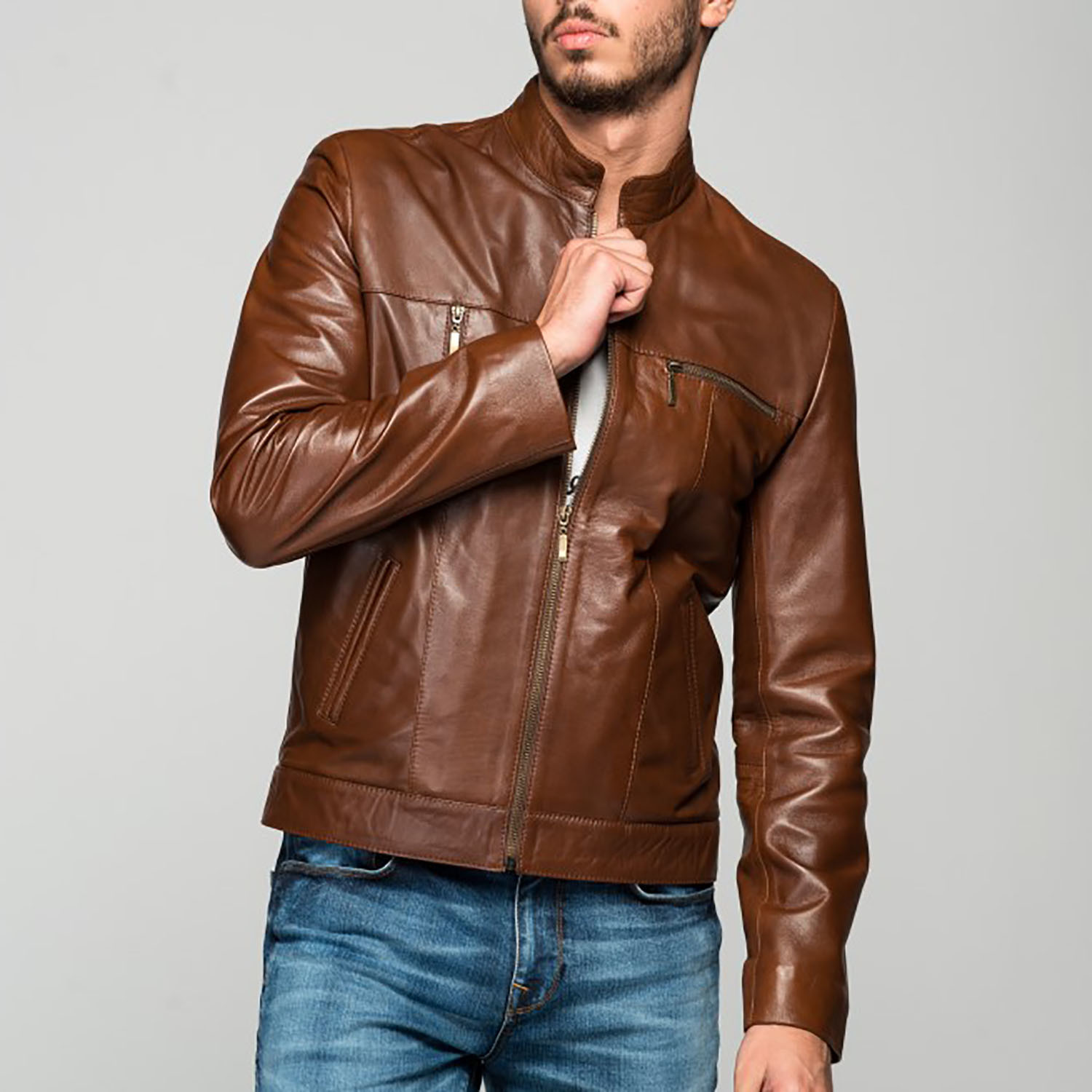 Classic Jacket // Antique Brown (XL) - Patria Mardini - Touch of Modern
