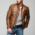 Gavin Jacket // Antique Brown (S)