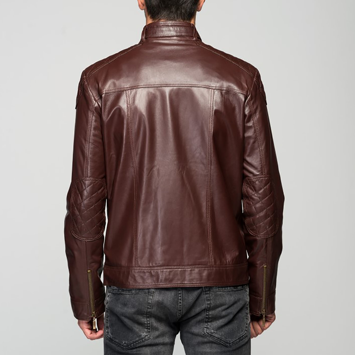 Gavin Jacket // Red Brown (S) - Deda Leather - Touch of Modern