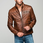 Double Line Jacket // Antique Brown (L)