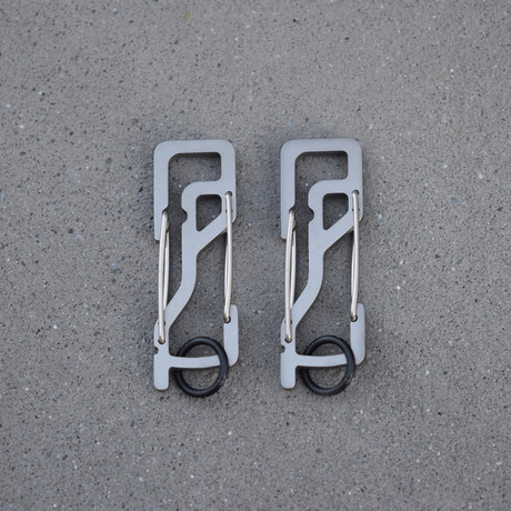 KT5 Carabiner // Silver (Set of 1)