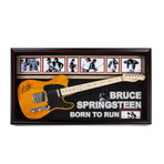 Autographed + Framed Guitar // Bruce Springsteen