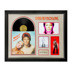 Signed + Framed Album Collage // "Pin Ups" // David Bowie