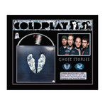 Framed Autographed Album Collage Coldplay