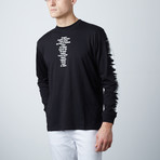 Vito Long Sleeve // Black + White (XS)