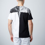 Naldo T-Shirt // Black + White (XS)