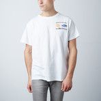 Off White // Work Tee // White Multicolor (M)