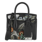 Heroine 21 // Embroidered Handbag // Mini // Black Mulclr