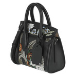 Heroine 21 // Embroidered Handbag // Mini // Black Mulclr