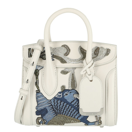 Heroine 21 // Embroidered Handbag // Mini // Off White Mlclr