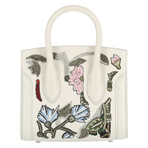 Heroine 21 // Embroidered Handbag // Mini // Off White Mlclr