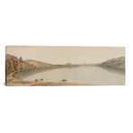 Lake Windermere // Francis Towne // 1786 // Panoramic (36"W x 12"H x 0.75"D)