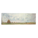 Four Seasons, Autumn // Camille Pissarro // 1872 (36"W x 12"H x 0.75"D)