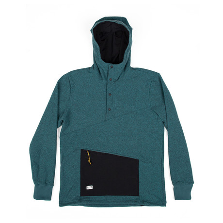 Ropi Snap Hoodie // Patina (S)