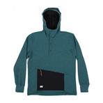 Ropi Snap Hoodie // Patina (M)