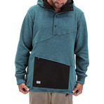 Ropi Snap Hoodie // Patina (M)