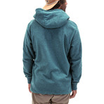 Ropi Snap Hoodie // Patina (M)