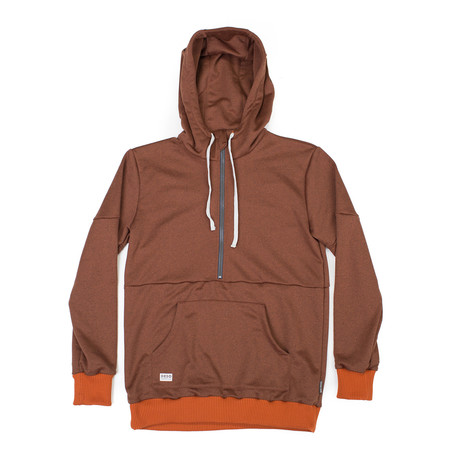 Gefo Half-Zip Hoodie // Sap (S)