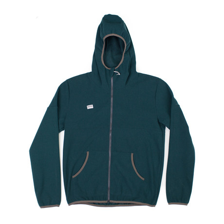 Wooly Zip Hoodie // Trawler (S)