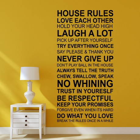 House Rule Quote