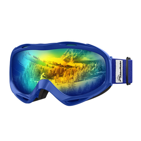 OTG Ski Goggles // Blue + Grey-Gold