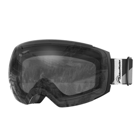 Ski Goggles PRO // Black + Clear