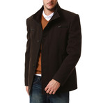 Jeffrey Coat // Brown (L)