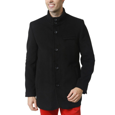 Elijah Coat // Black (L)