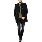 Adrian Overcoat // Black (L)