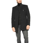 Calvin Overcoat // Anthracite (XL)