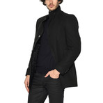 Dexter Overcoat // Black (XL)