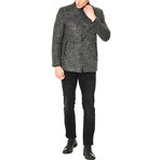 Lewis Overcoat // Patterned Gray (L)