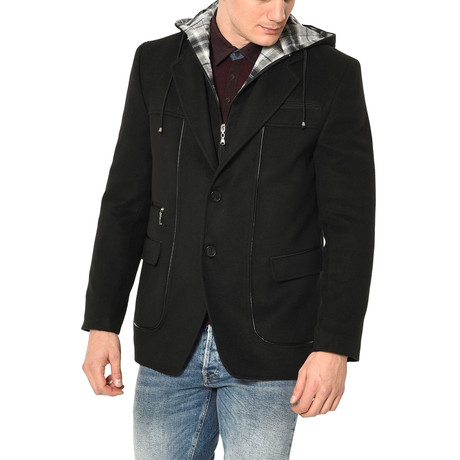 Murray Overcoat // Black (L)