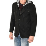 Murray Overcoat // Black (L)