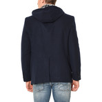 Nelson Overcoat // Dark Blue (L)