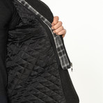 Raphael Overcoat // Patterned Gray (L)