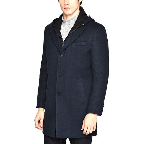 Harrison Overcoat // Dark Blue (L)