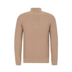 Half-Zip Sweater // Vison (L)