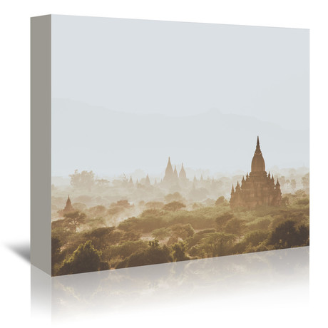 Bagan Myanmar // Canvas Print (5"W x 7"H x 1.5"D)