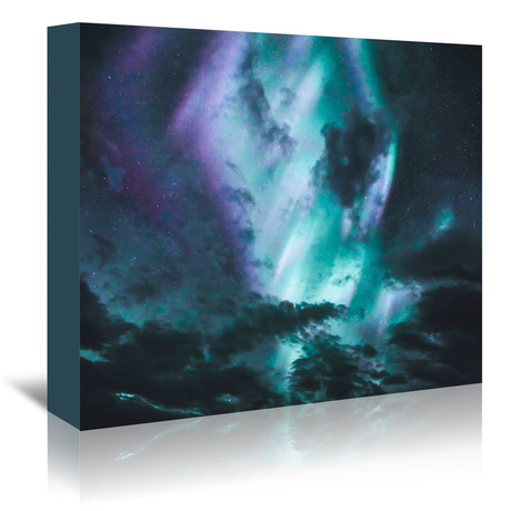 Aurora Borealis // Canvas Print (5"W x 7"H x 1.5"D)