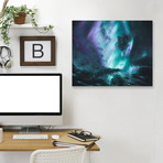 Aurora Borealis // Canvas Print (5"W x 7"H x 1.5"D)