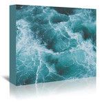 Electric Ocean // Canvas Print (5"W x 7"H x 1.5"D)