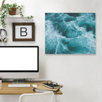 Electric Ocean // Canvas Print (5"W x 7"H x 1.5"D)