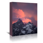 Grand Tetons, Wyoming III // Canvas Print (5"W x 7"H x 1.5"D)